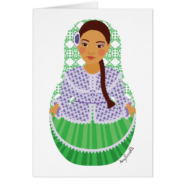 Carte Matryoshka argentine (Devant)