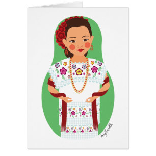 Carte Matryoshka mexicaine, Yucatan