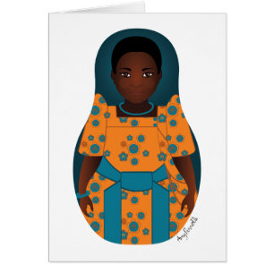 Carte Matryoshka ougandaise