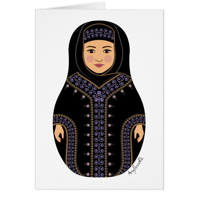 Carte Matryoshka saoudienne (Devant)