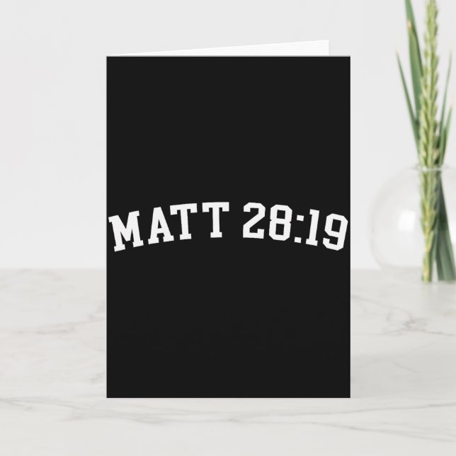 Carte Matt 28_19  (Devant)