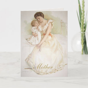 Carte Maud Humphrey Victorian Mom & Child Mothers Day