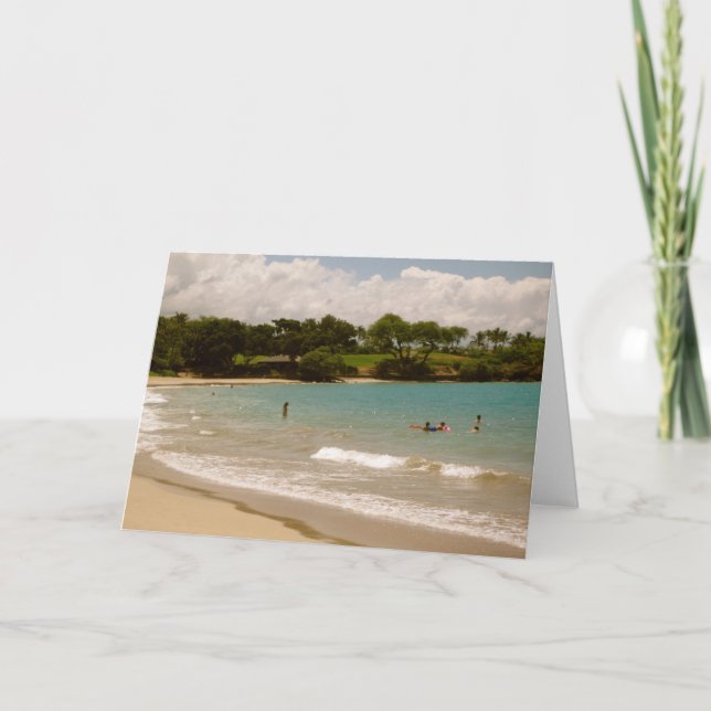 Carte Mauna Kea, Plages hawaïennes (Devant)