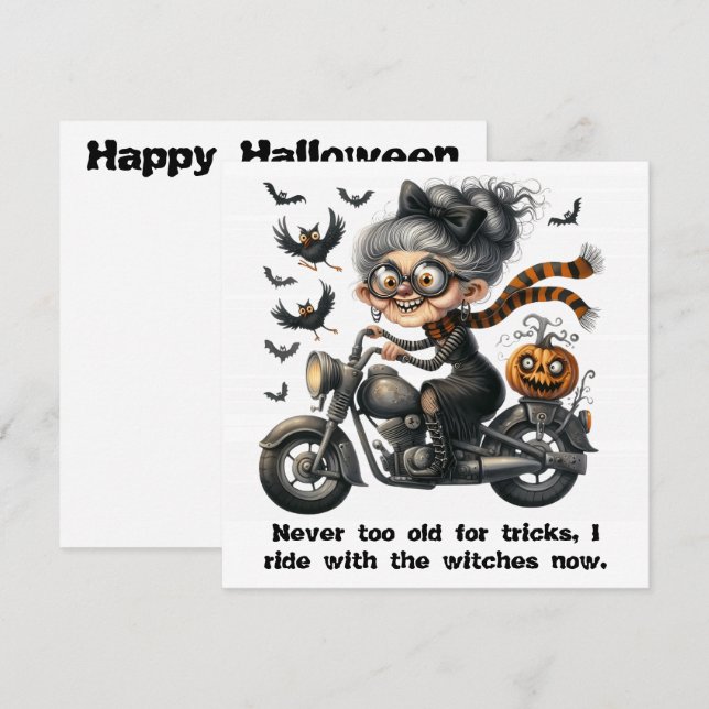 Carte Mauvais chef de minuit sur roues (Devant / Derrière)