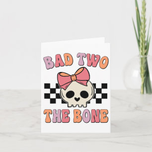 Carte Mauvais Deux Anniversaire Os 2 Anniversaire Enfant