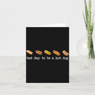 Carte Mauvaise Journée Pour Être Un Hot Dog - Amoureux D