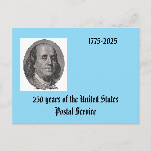 Carte maxi Ben Franklin (Devant)