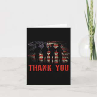 Carte Mb35 thank you memorial day military american Mb35