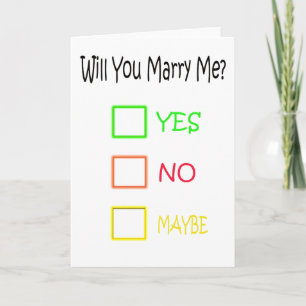 Carte Me marierez-vous par Shirley Taylor