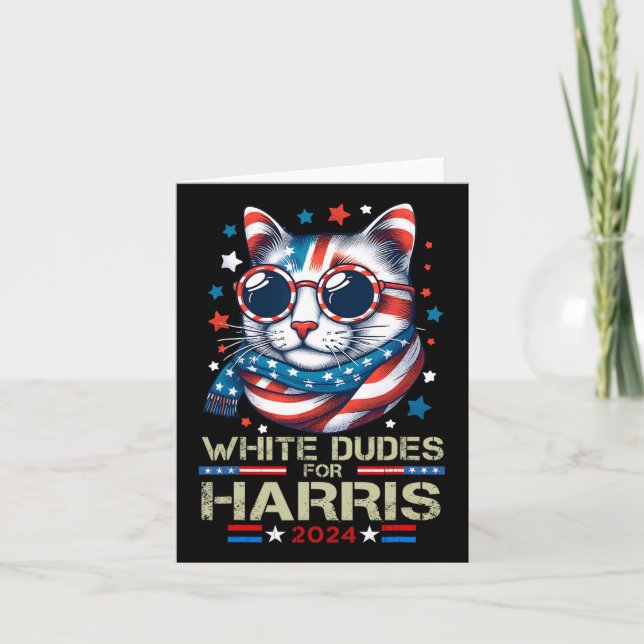 Carte Mecs Pour Kamala Harris Enfless Chat Lady Pour Kam (Devant)
