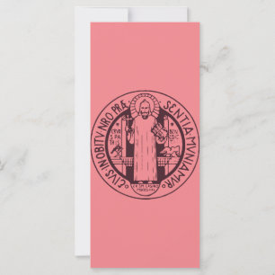 Carte Médaille Saint Benoît