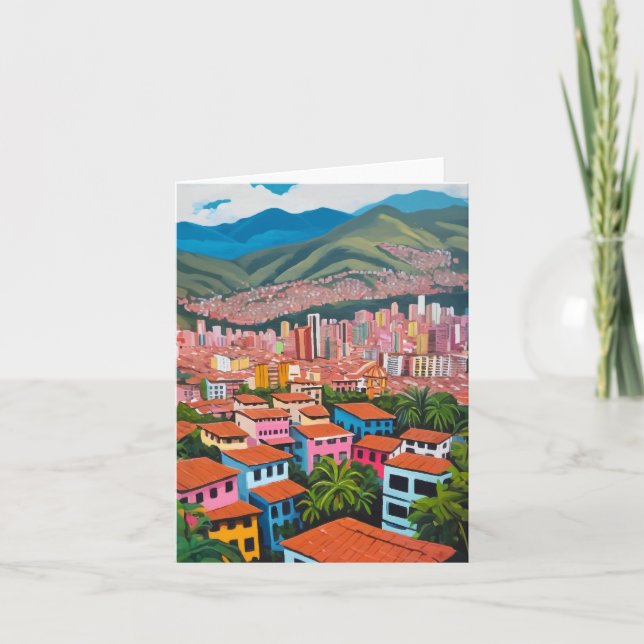 Carte Medellin Colomiba (Devant)