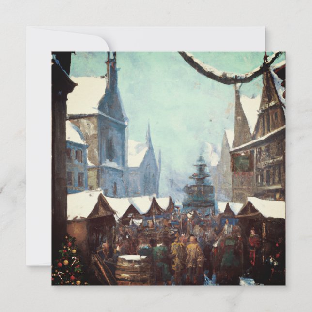 Carte Medieval Christmas Market (Devant)
