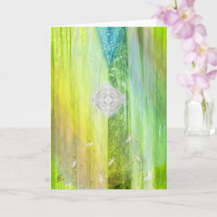 Carte Méditation sotérique Chakra Shimmer