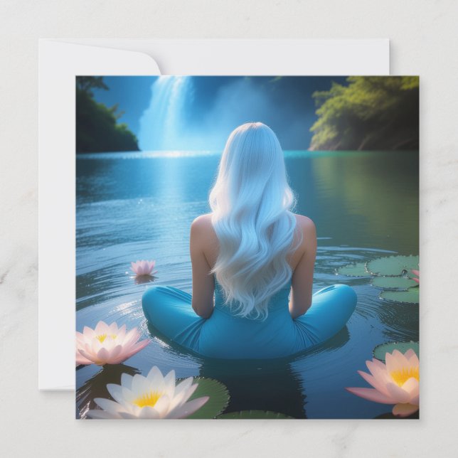 CARTE MEDITATION - YOGA - WELLNESS - CARPE DIEM (Devant)