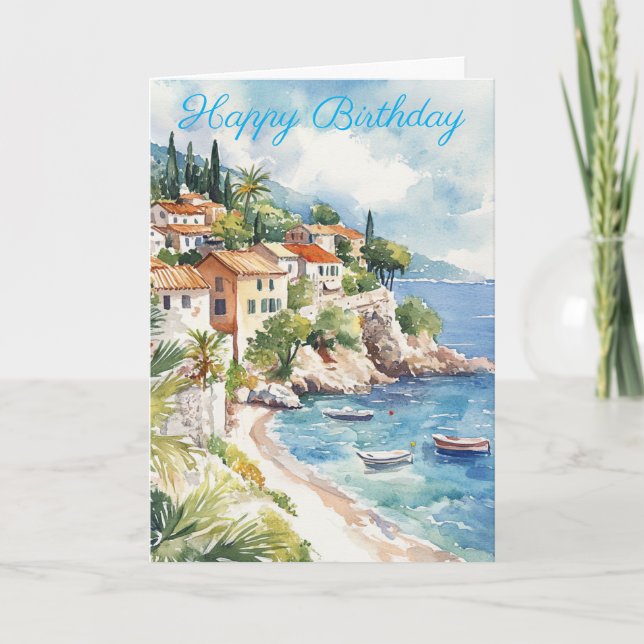 Carte Mediterranean Summer (Devant)