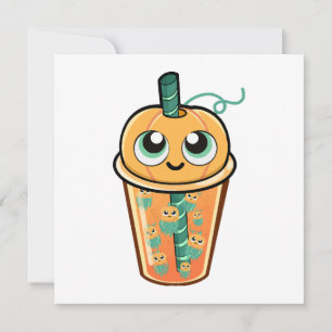 Carte Méduse de boba de citrouille