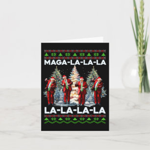 Carte Mega La La Donald Trump Potus 47 Mauvais Noël