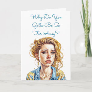 Carte Meilleur ami de longue distance   Besoin