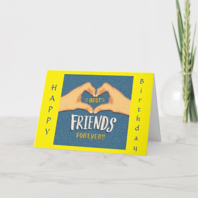 CARTE **MEILLEUR AMI** UN SOUHAIT SPÉCIAL POUR VOTRE ANN (Devant)