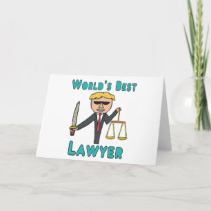 Carte Meilleur avocat du monde