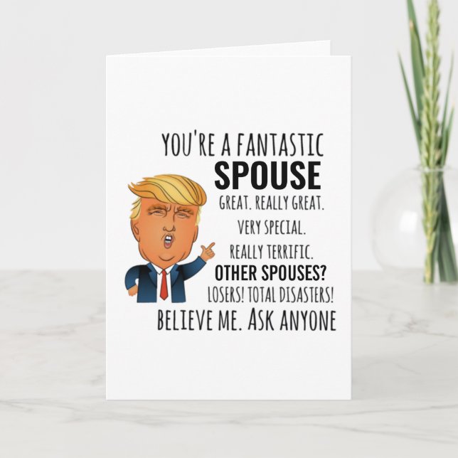 Carte Meilleur Cadeau pour Conjoint (Devant)