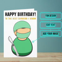 Meilleur chirurgien que je connaisse Anniversaire