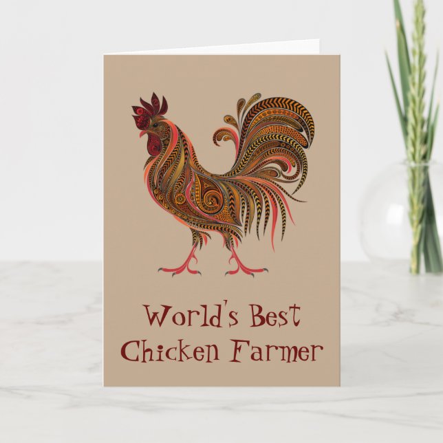 Carte Meilleur élevage de poulets du monde : Rooster Far (Devant)