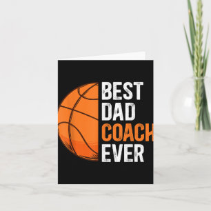 Carte Meilleur entraîneur de papa de basket-ball de tous