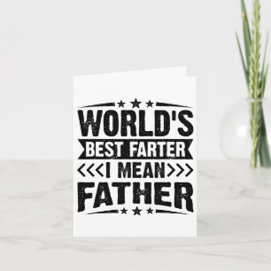 Carte Meilleur Monde Mens Plus Loin Je Veux Dire Fête de