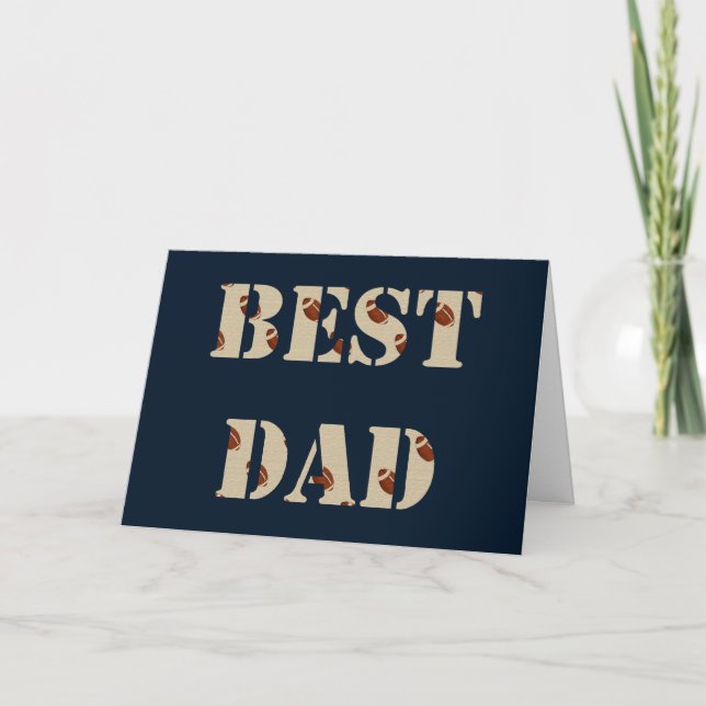 Carte Meilleur papa (Devant)