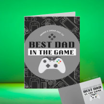 Meilleur Papa de jeu personnalisé pliable