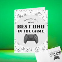 Meilleur Papa du Jeu Personnalisé Pliable
