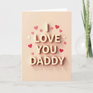 Carte Meilleur Papa Je T'Aime