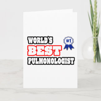 Carte Meilleur Pulmonologue du monde