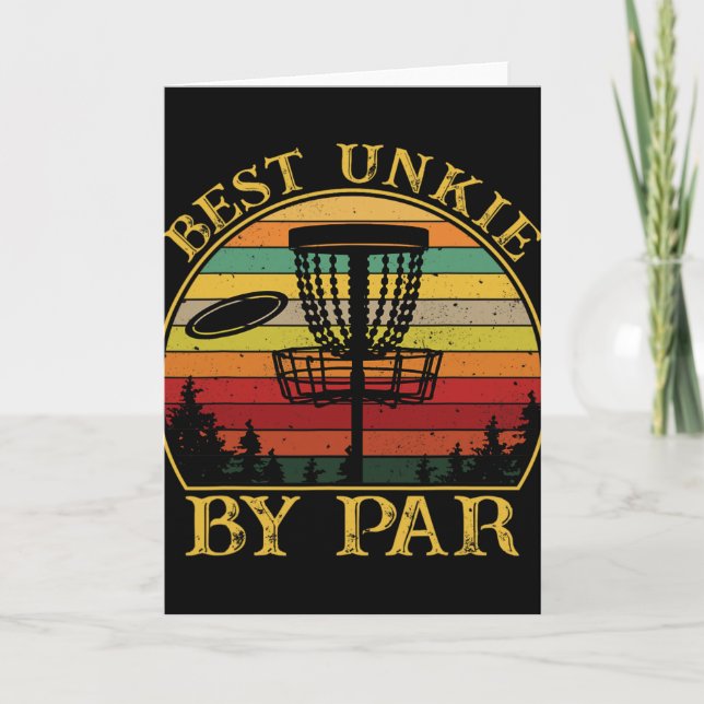 Carte Meilleur tonton par par drôle de golf disc golf on (Devant)