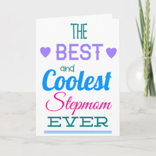 Carte Meilleure Fête des mères StepMom Ever