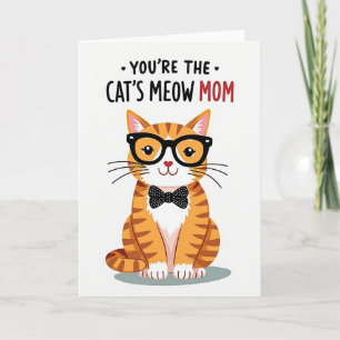 Carte Meilleure Maman Chat Chéri