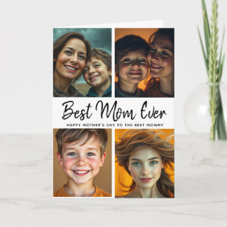 Carte Meilleure Maman du Monde | Photo personnalisée Fêt