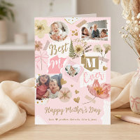 Meilleure Maman du Monde Scrapbook de la Fête des 