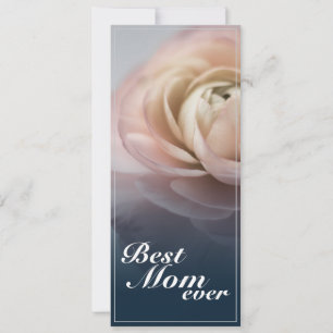 Carte Meilleure maman jamais avec Big Rose