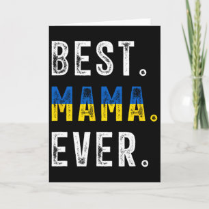 Carte Meilleure maman qui soit ! Meilleure maman ukraini