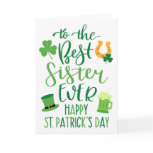 Meilleure Sœur pour la Saint-Patrick