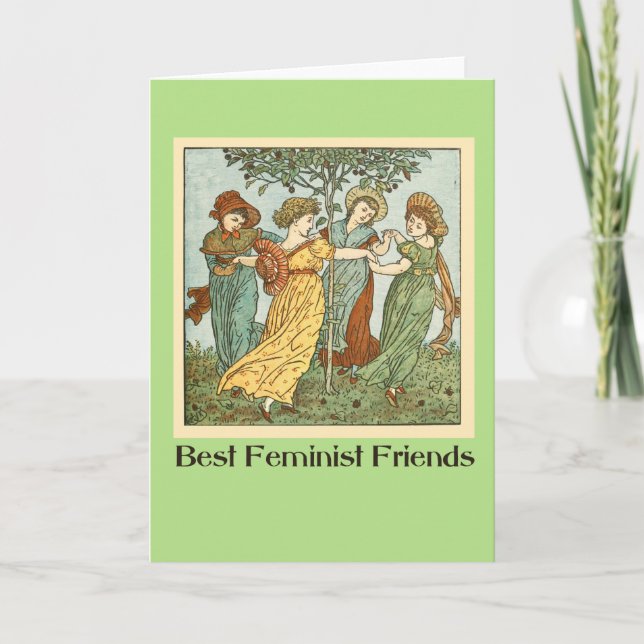 Carte Meilleures amies féministes (Devant)