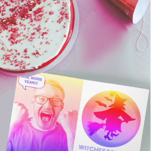 Carte Meilleures sorcières amusantes pour vous photo fil