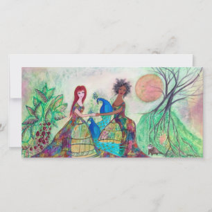 Carte Meilleurs amis Art original