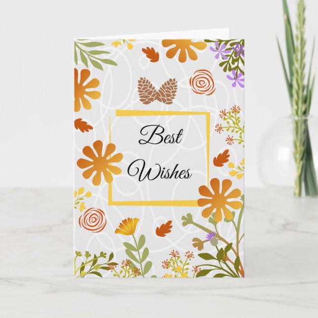 Carte Meilleurs Vœux  (Devant)