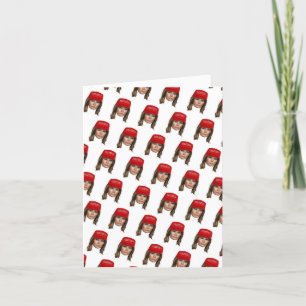 Carte Melania Trump MAGA Noël