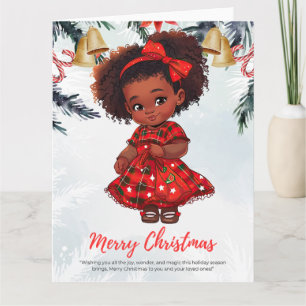 Carte Melanin Noël Black Girl Magic Xmas Magic Fun