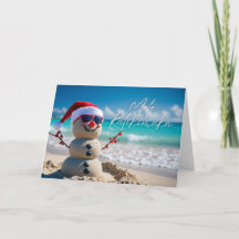 Mele Kalikimaka Joyeux style de plage de l'île Chr